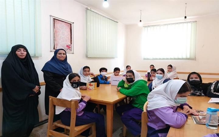 بازدید دانش آموزان و انعکاس خدمات کتابخانه